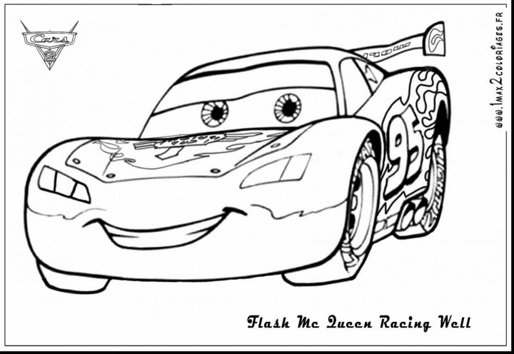 Coloring Pages : Lightning Mcqueen Coloring Page World Of encequiconcerne Coloriage De Flash Mcqueen