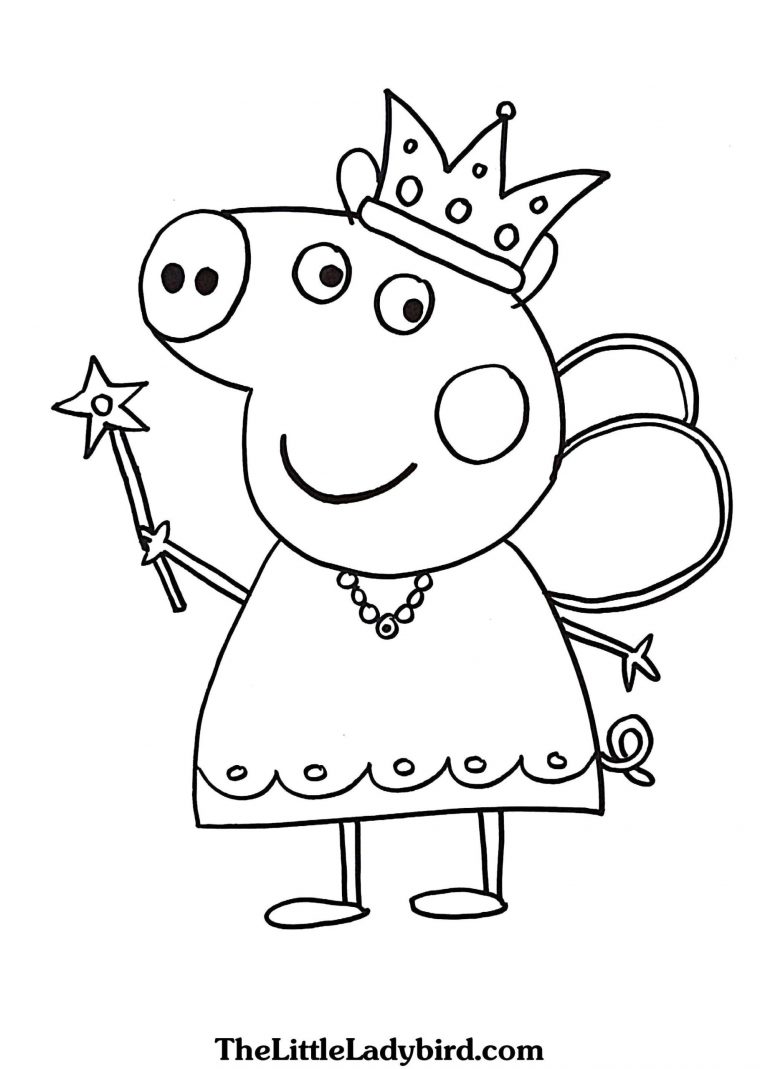 Coloring Pages : Marvelous Of Pig Coloring Peppa Hey Arnold à Peppa Pig A Colorier