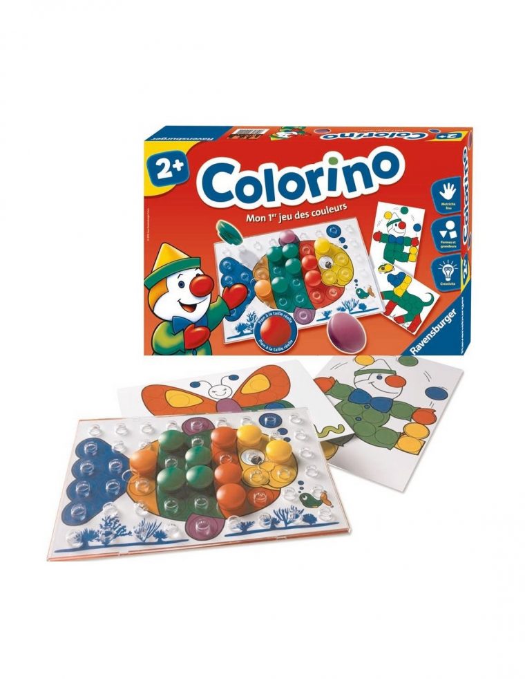 Colorino Jeu Éducatif Ravensburger – Lapouleapois.fr pour Jeux Educatif 2 Ans En Ligne Gratuit