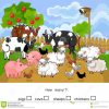 Combien D'animaux Compte Du Jeu Éducatif Avec Différents destiné Jeux D Animaux De La Ferme