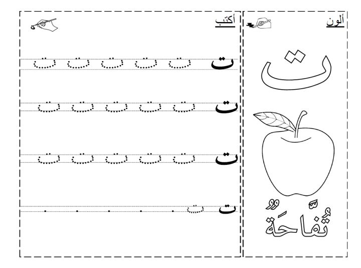 Comment Apprendre Les Lettres ? | Alphabet Arabe, Coloriage destiné Apprendre A Écrire L Alphabet