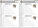 Comment Apprendre Les Tables De Multiplication Ce1 intérieur Tables De Multiplication Jeux À Imprimer