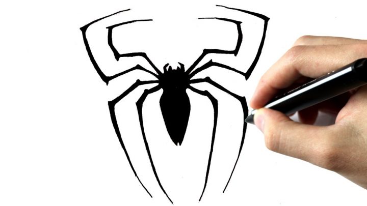 Comment Dessiner L'araignée De Spiderman dedans Dessiner Une Araignee