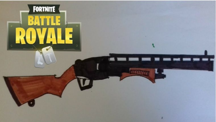 Comment Dessiner Le Fusil A Pompe Spécialiste Fortnite encequiconcerne Comment Dessiner Un Fusil