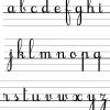 Comment Dessiner Les Lettres Cursives Minuscules - Fr dedans Lettres Majuscules À Imprimer