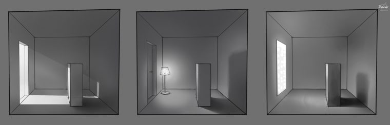 Comment Dessiner Les Ombres En Perspective | Apprendre À à Apprendre A Dessiner Les Ombres