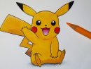 Comment Dessiner Pikachu [Tutoriel] à Dessin De Pikachu Facile