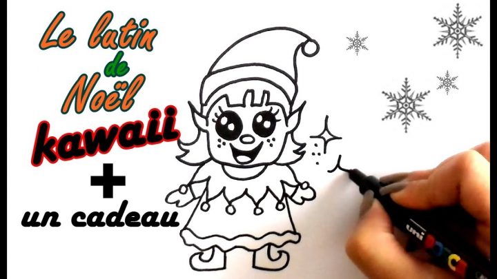 Comment Dessiner Un Lutin De Noël Kawaii Défit 11/11 encequiconcerne Dessiner Un Lutin