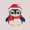 Comment Dessiner Un Pingouin De Noël Pixel Art avec Pixel Art Pere Noel