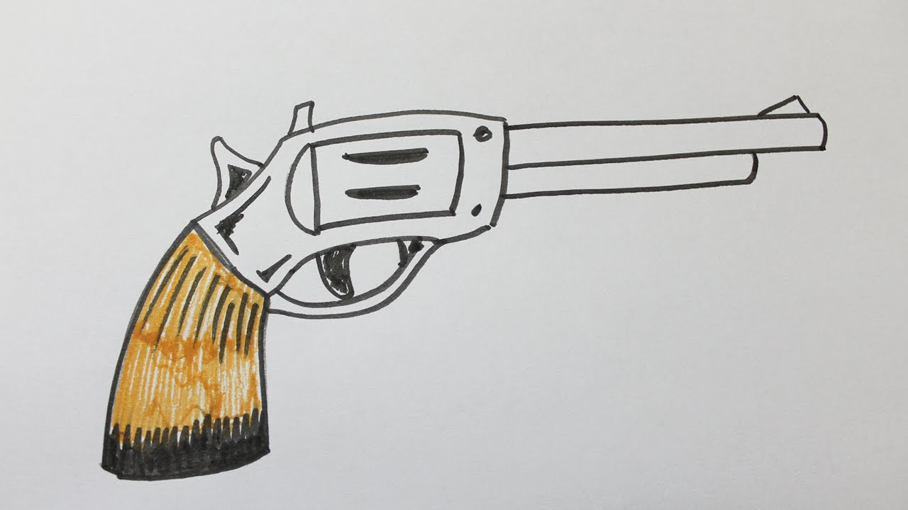 Comment Dessiner Une Arme serapportantà Comment Dessiner Un Fusil 