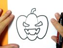Comment Dessiner Une Citrouille Pour Halloween - Tuto Dessin destiné Modèles De Dessins À Reproduire