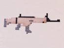 Comment Dessiner Une Scar De Fortnite (Pixel Art) concernant Comment Dessiner Un Fusil