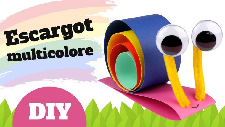 Comment Fabriquer Un Escargot En Papier ? (Bricolage Facile Pour Enfants) intérieur Travaux Manuels Simples A Realiser