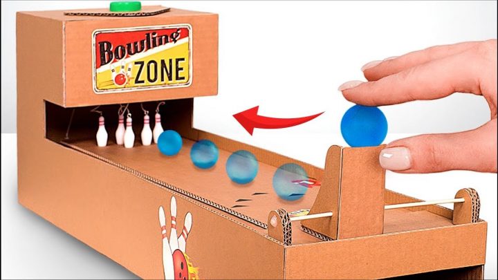 Comment Fabriquer Un Jeu De Bowling En Carton ?! avec Jeux De Bouligue