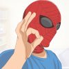 Comment Fabriquer Un Masque De Spider Man: 14 Étapes intérieur Masque Spiderman A Imprimer