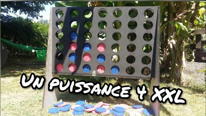 Comment Faire Un Puissance 4 Géant intérieur Jeux Du Puissance 4