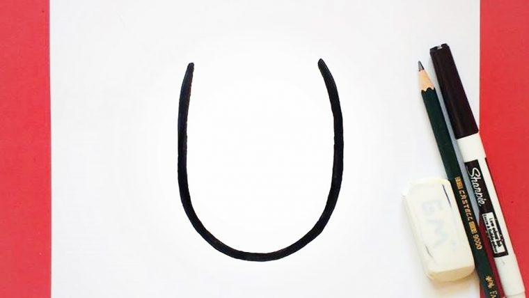 Comment Transformer La Lettre "u" En Un Renne De Noël à Dessin Lettre E