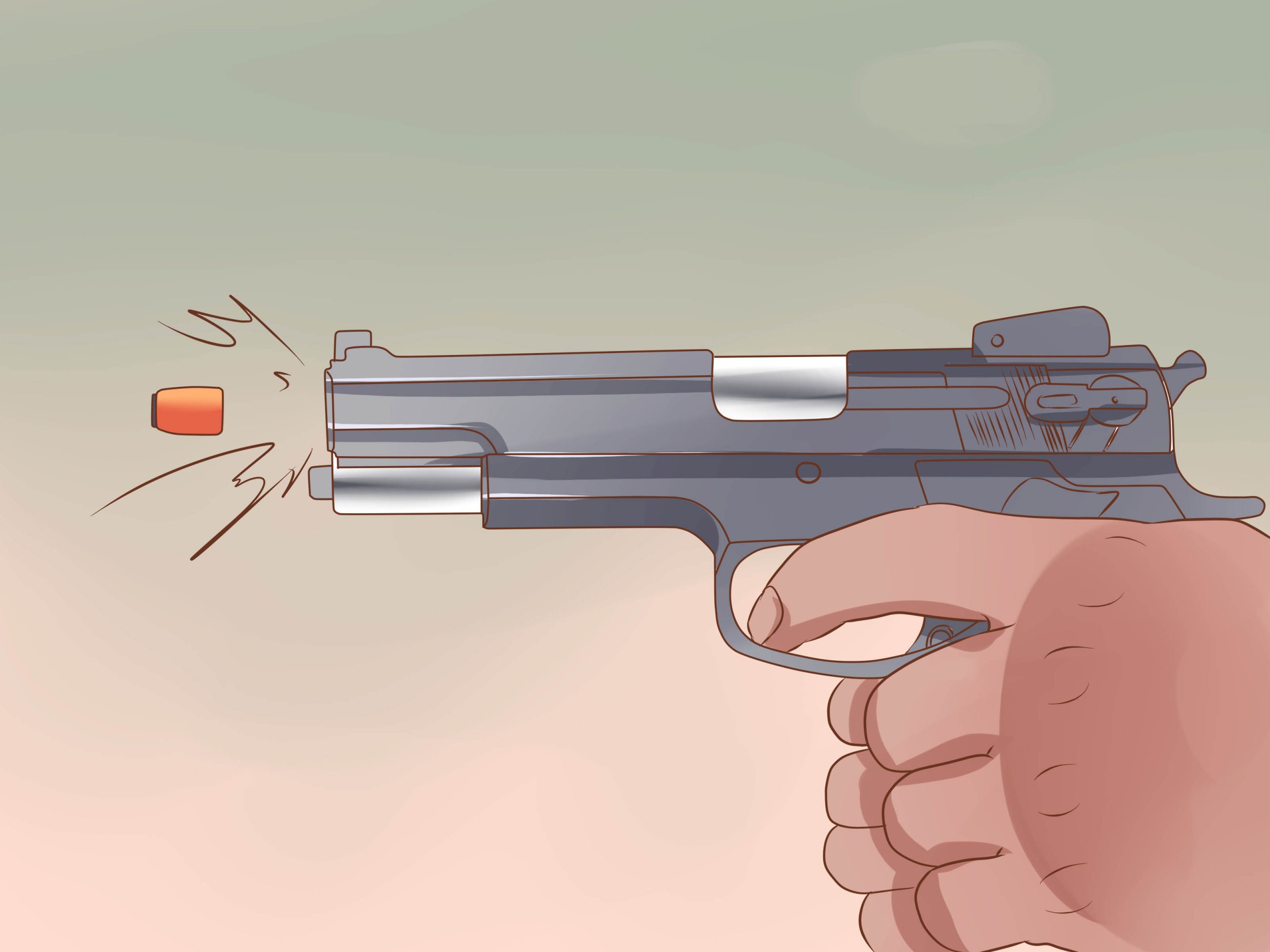 Comment Viser Avec Un Pistolet: 13 Étapes (Avec Images) concernant Comment Dessiner Un Fusil 