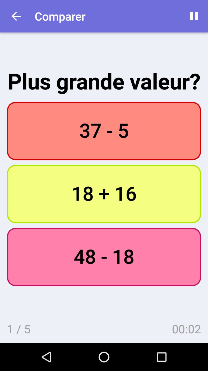 Comparer : Jeu De Math Gratuit Pour Iphone & Android serapportantà Jeux De Maths Gratuit