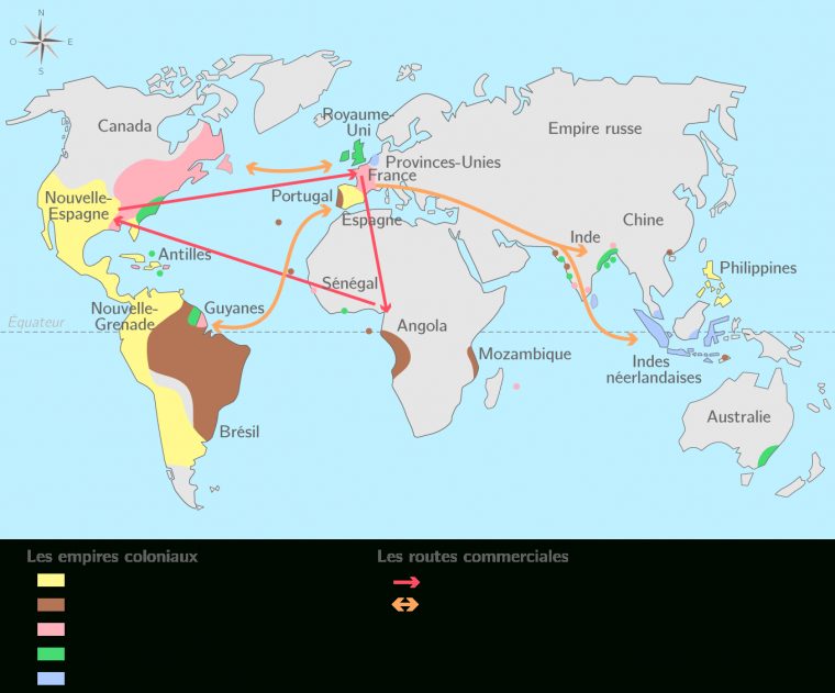 Compléter La Carte De L'europe Dans Le Monde Au Xviiie avec Carte Europe Vierge À Compléter En Ligne