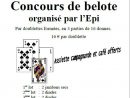Concours De Belote : Jeu De Cartes Belote A Grammond à Jeux De Secs