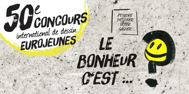 Concours International De Dessin Eurojeunes 2019 – Crédit dedans Dessin De Vague A Imprimer