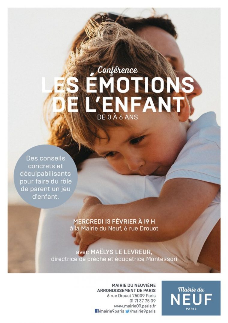 Conférence "les Émotions De L'enfant De 0 A 6 Ans à Jeux Enfant 6 Ans Gratuit