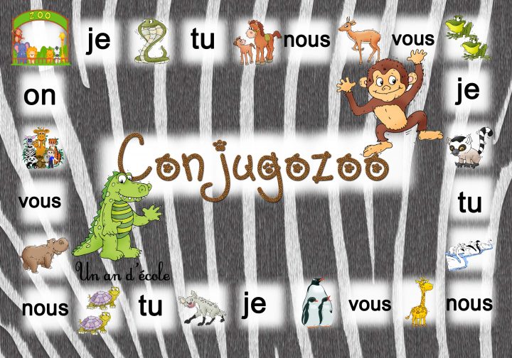 Conjugozoo : Jeu Pour Conjuguer Du Ce1 Au Cm2 En Passant Par à Jeux Educatif Ce1