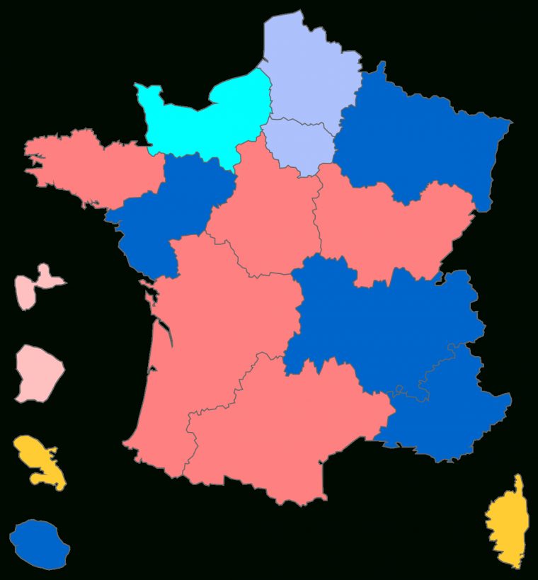 Conseil Régional (France) — Wikipédia intérieur Decoupage Region France