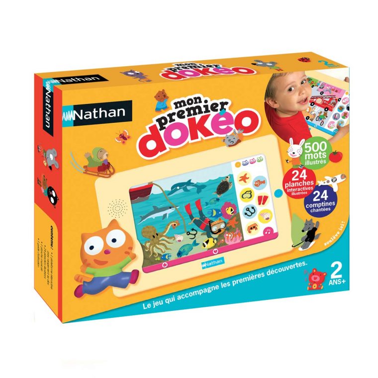 Console Mon Premier Dokéo à Jeux Pour Enfant De 5 Ans