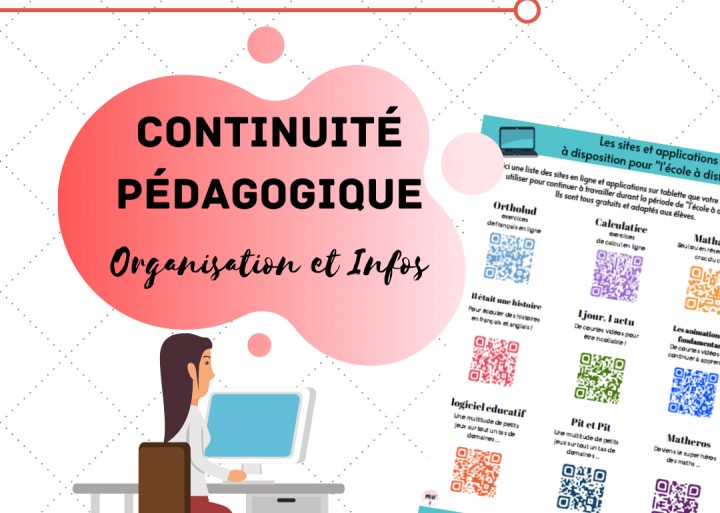 Continuité Pédagogique "ecole À Distance" | Maitresse De La destiné Logiciel Éducatif En Ligne