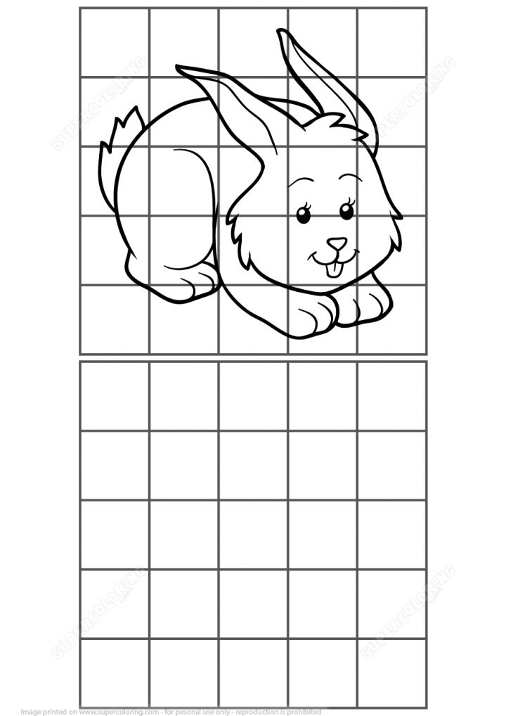 Copy Picture Of Rabbit Puzzle | Free Printable Puzzle Games serapportantà Jeux De Logique Gratuits