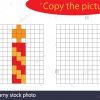 Copy The Picture, Pixel Art, Xmas Candle Cartoon, Drawing tout Pixel Art De Noël