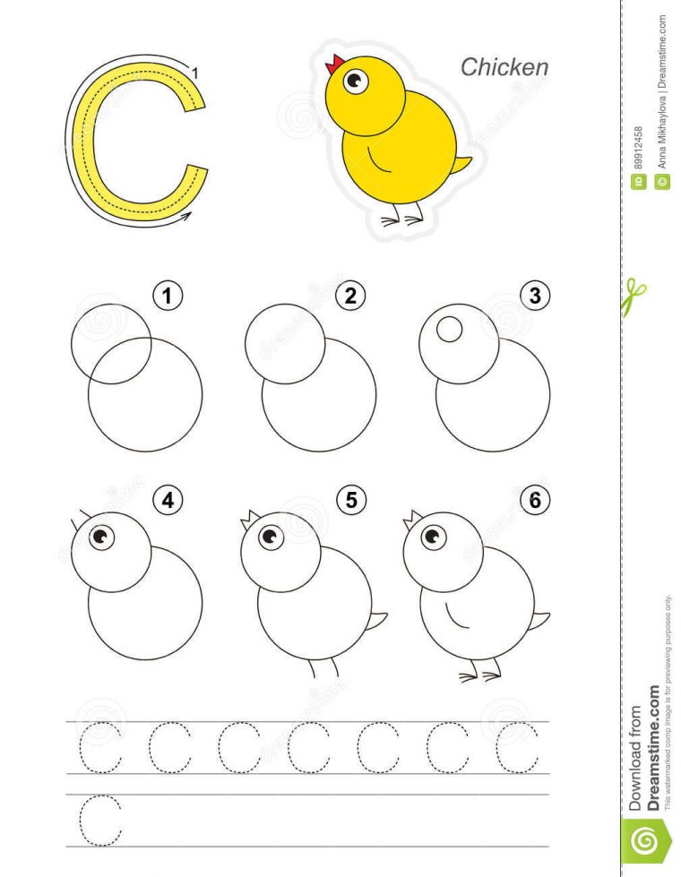 Cours De Dessin Pour La Lettre Illustration De Vecteur tout Jeux Pour Apprendre L Alphabet