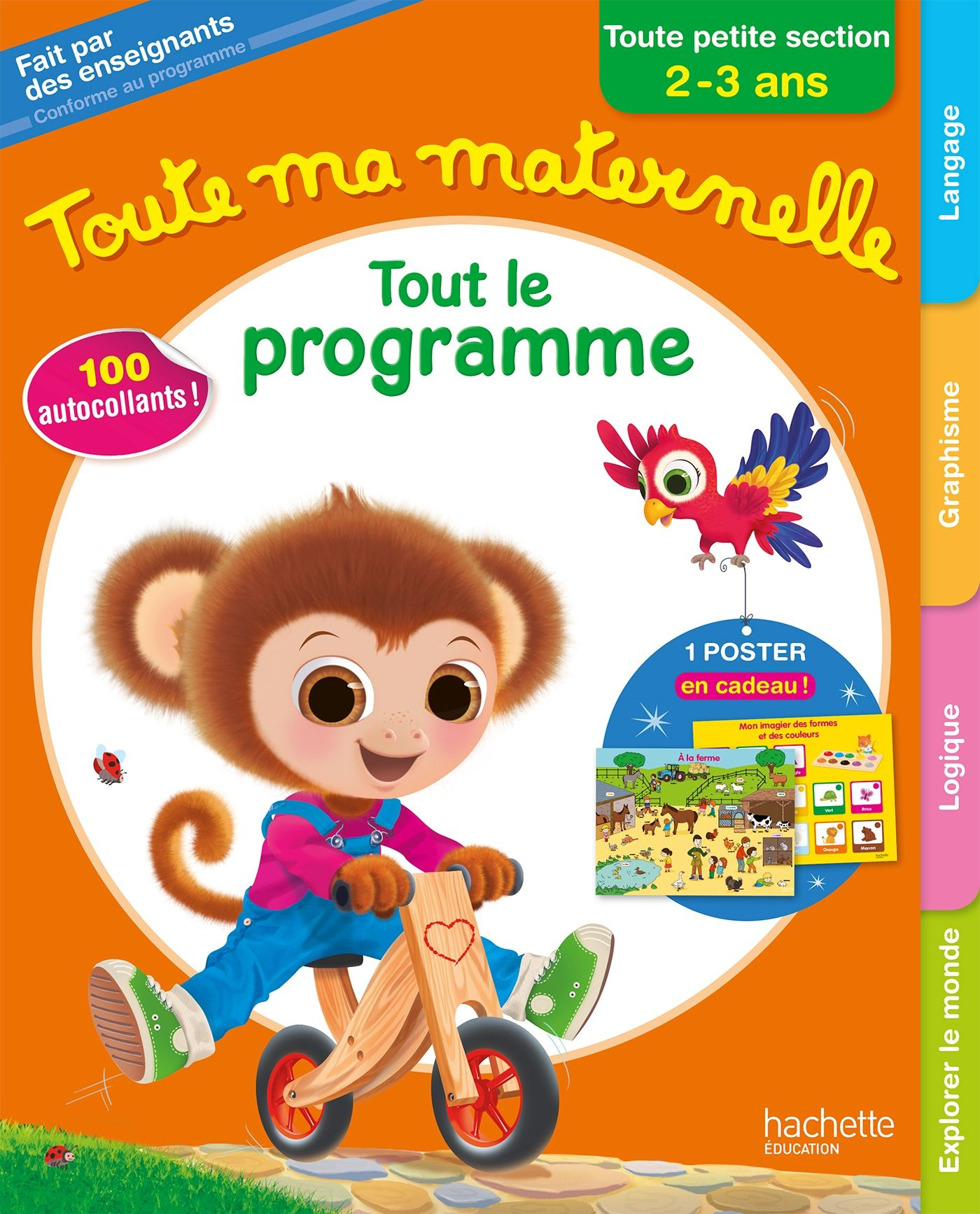 Couverture Toute Ma Maternelle Tout Le Programme Toute à Jeux Maternelle Petite Section Gratuit 