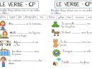 Cp - Autour Du Verbe - La Classe De Corinne destiné Travail De Cp A Imprimer Gratuit