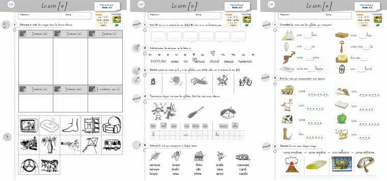 Cp – Phonologie / Code : Période 4 – Cycle 2 serapportantà Exercice Graphisme Cp