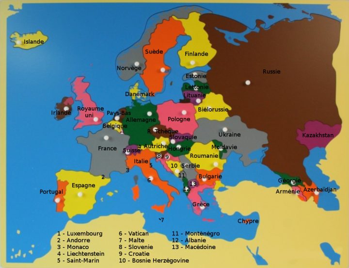 Crapouillotage: Puzzle De L'europe à Carte De L Europe 2017