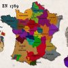 Création Des Départements Français pour Carte Des Départements Français