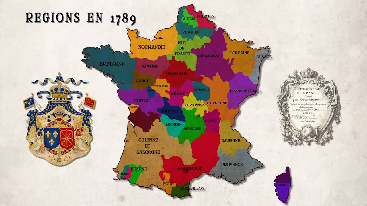 Création Des Départements Français pour Carte Des Départements Français 