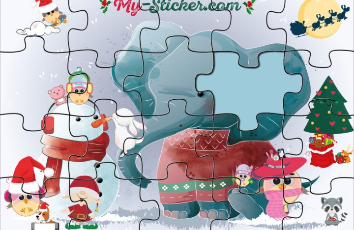 Créer Un Puzzle [À Imprimer] Pour Enfant ⋆ Blog My Sticker avec Puzzle En Ligne Enfant