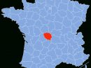 Creuse (Département) — Wikipédia à Carte De France Avec Département À Imprimer