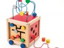 Cube Boulier D'activités À Tirer En Bois à Jeux Pour Enfant De 5 Ans