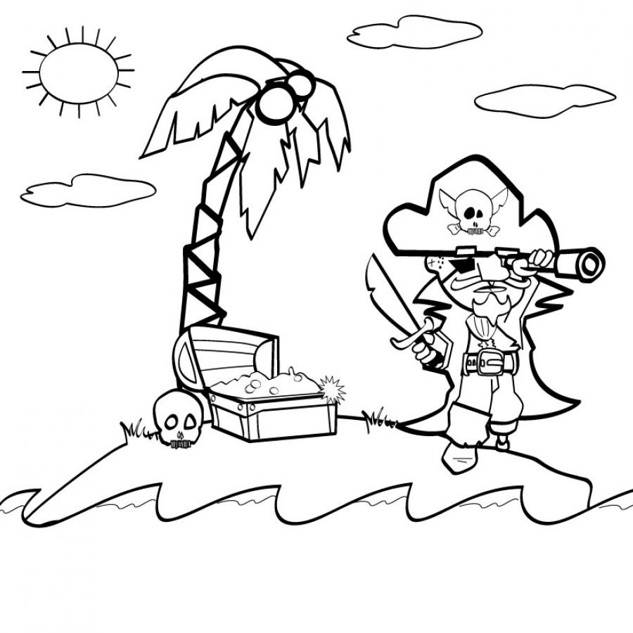 Cute Pirate Coloring Pages 209 Dessins De Coloriage Pirate À encequiconcerne Dessin A Imprimer De Pirate 