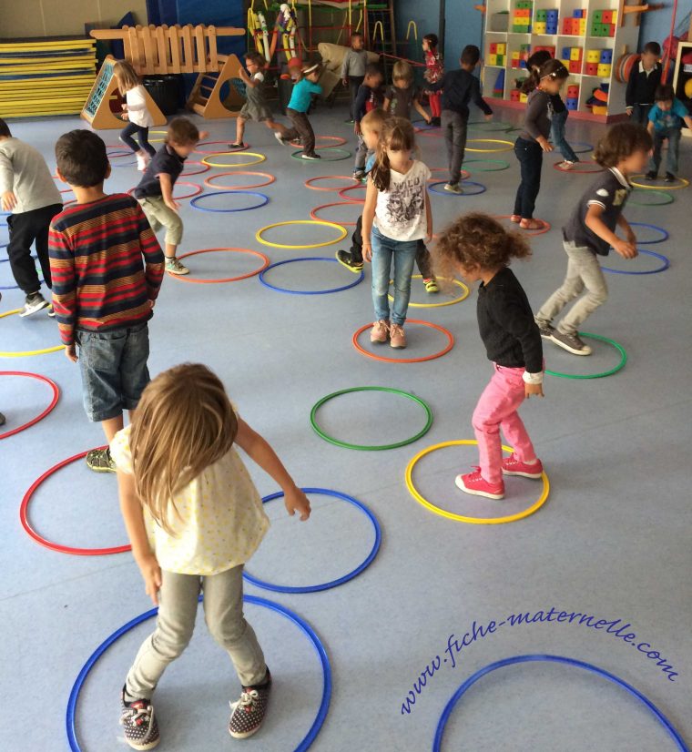 Dans La Salle De Jeu | Jeux Collectifs Maternelle, Motricité dedans Jeux Ludique Maternelle