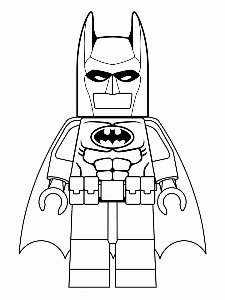 De Coloriages: Coloriage De Lego Batman concernant Arlequin A Colorier