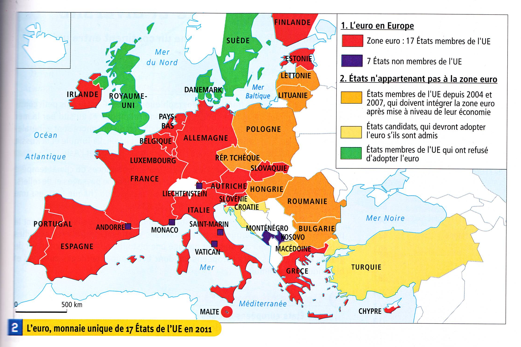 De L'espace Européen Aux Territoires De L'union Européenne serapportantà Carte Union Europeene
