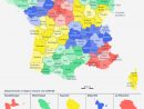 Découpage Administratif De La France : Les Départements à Nouvelle Carte Des Régions De France