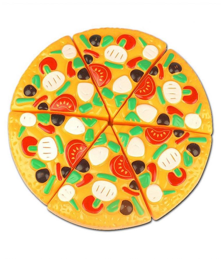 Découpage En Plastique Pizza Alimre Jouet De Cuisine concernant Decoupage Pour Enfant