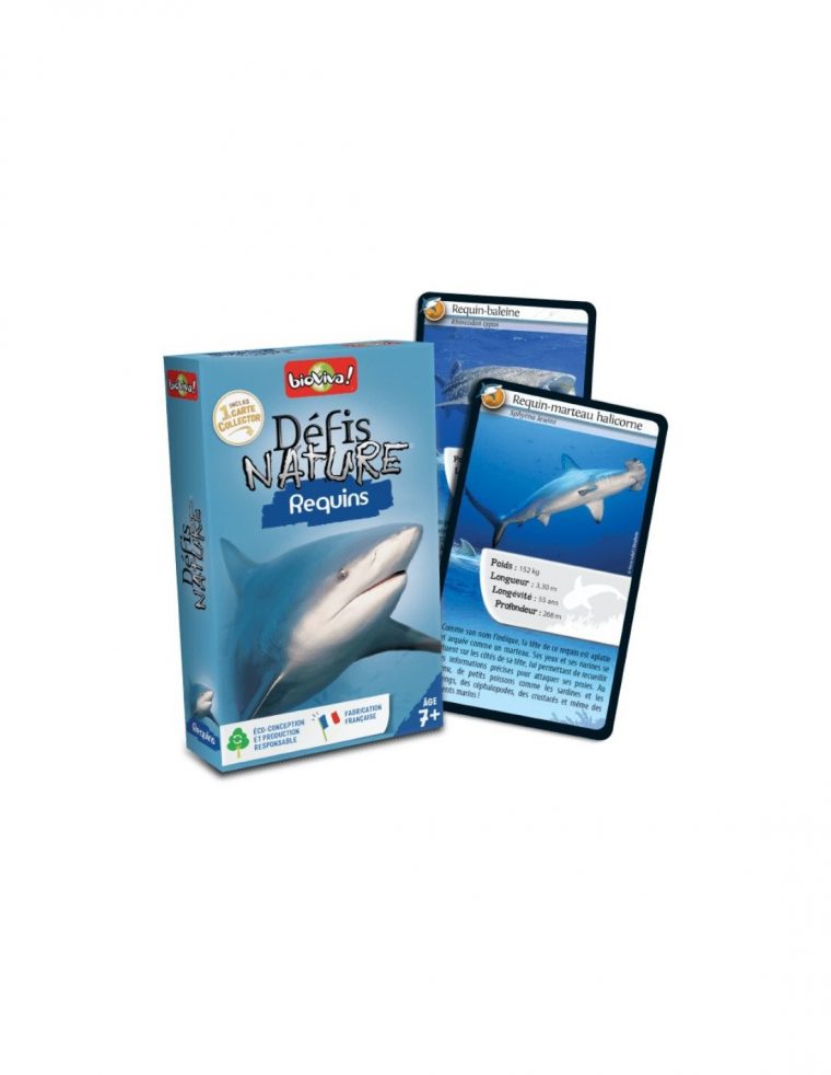 Défis Nature Requins – Bioviva intérieur Jeu De Societe Requin